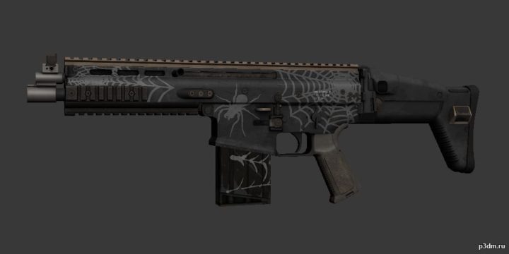 SCAR-H 3D Model