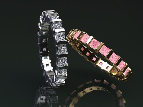 3D Eternity Band 3D Model