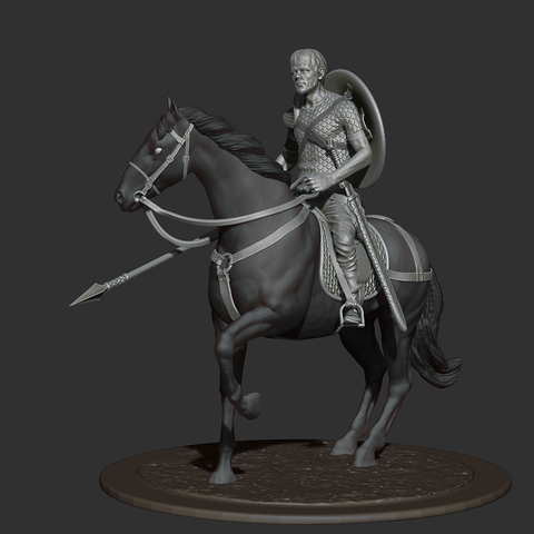 Rider 3D Print Model