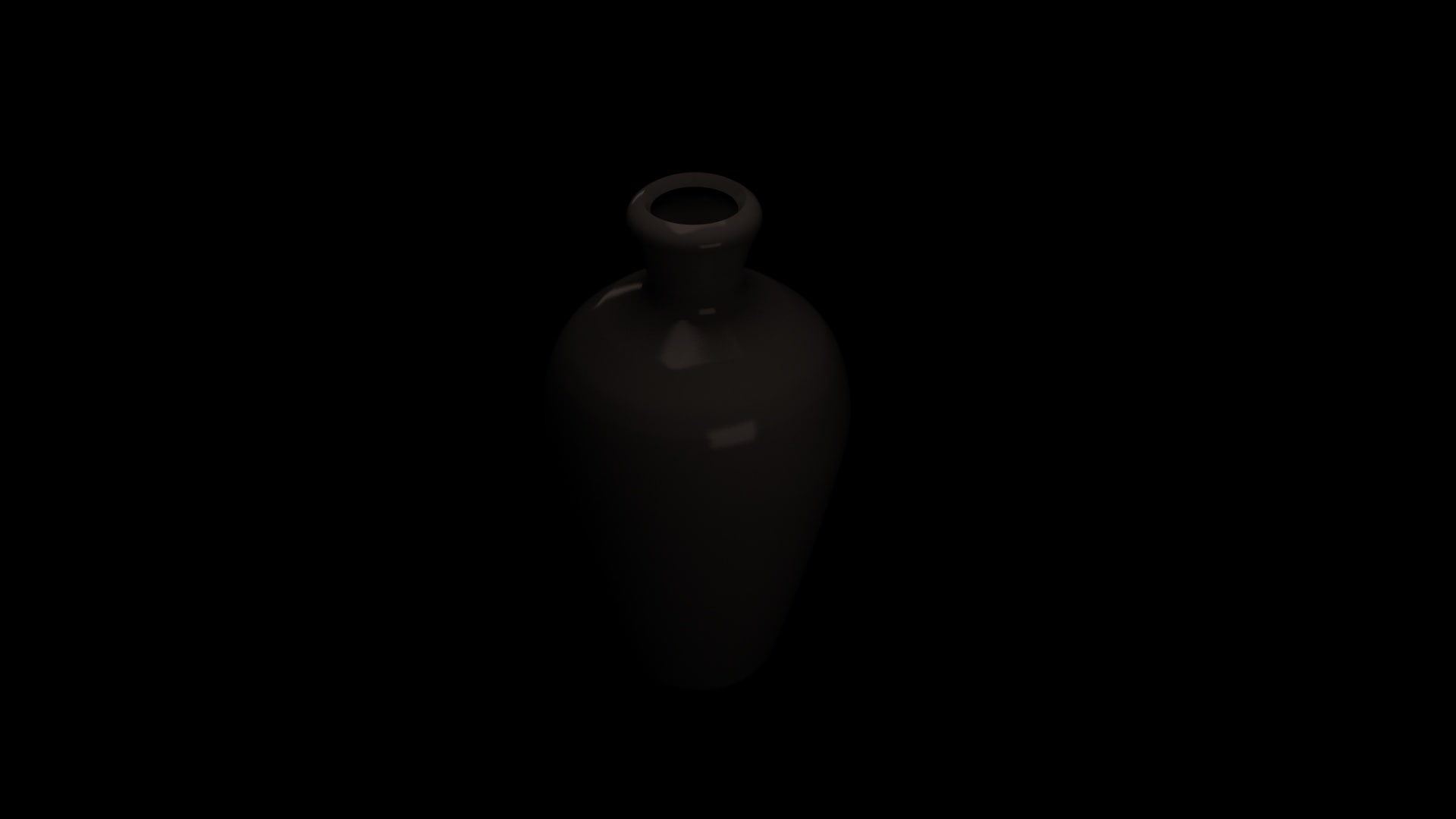 Vase Ceramic White 3D Model