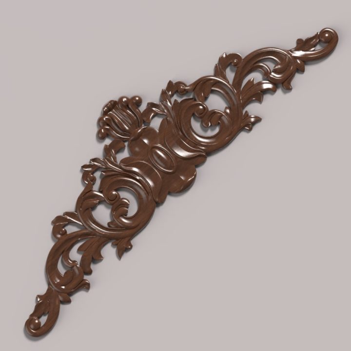 3D Carved decor_DeG.053 model 3D Model