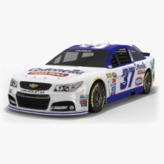 JTG Daugherty Racing Chris Buescher NASCAR Season 2017 3D model 3D Model