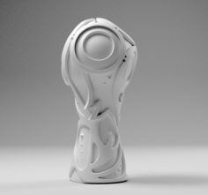 Fifa 2018 WorldCup Logo Stl 3d model 3D Model