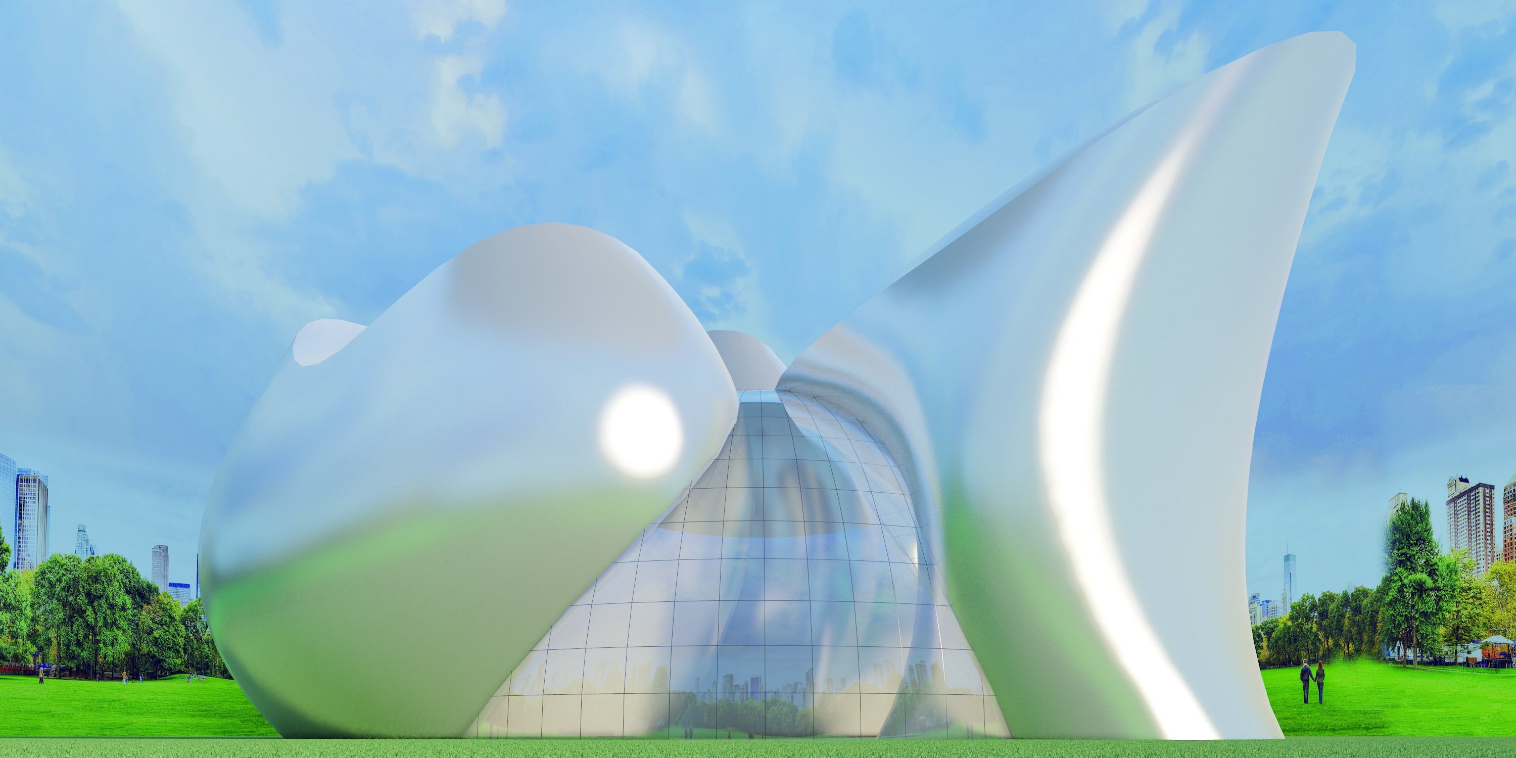 Modern building 42 3D Model