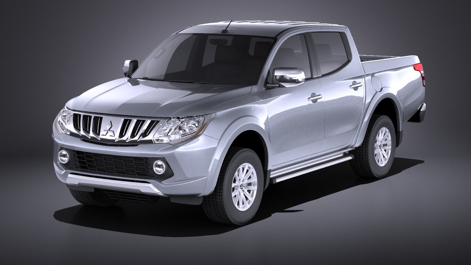Mitsubishi L200 2017 VRAY 3D Model