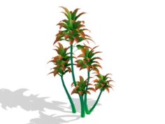 Mount Cliff – Small Plant 05 3D Model
