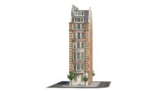 London building E 3D Model