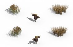 Paddy field 04 3D Model