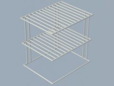 Table shelf 3 3D Model
