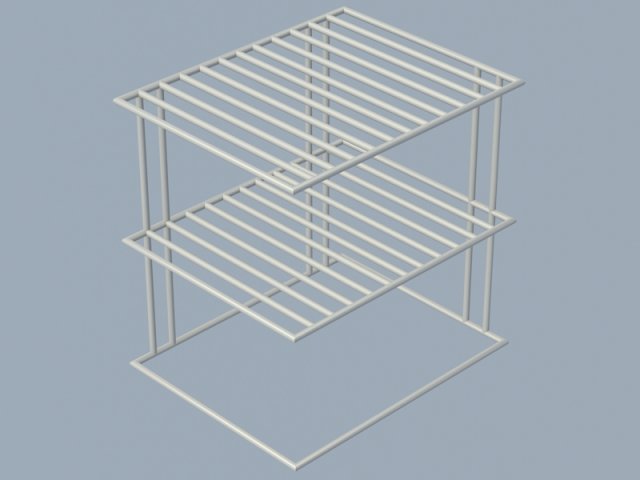 Table shelf 3 3D Model