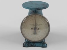 Old Scales 3D Model