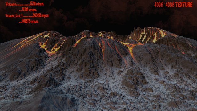 Volcano11 3D Model