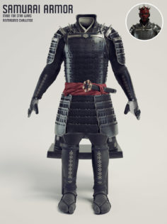 Full Samurai Armor – Reimagined SW 3D Model