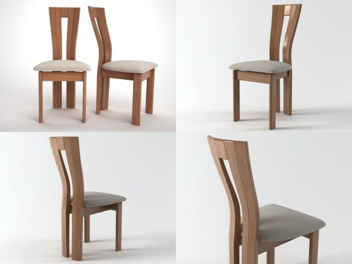 Graffito chair 3D model Free 3D Model