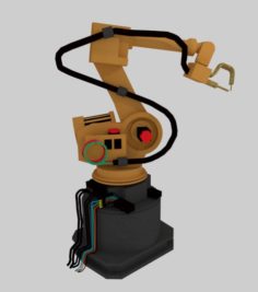 3D Industrial robot 3D Model