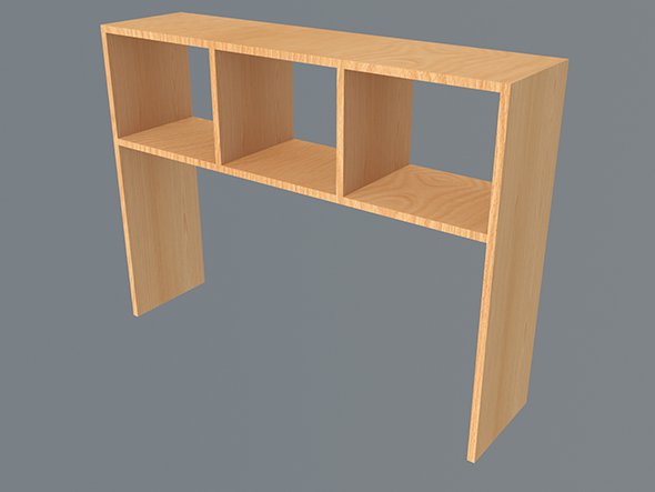 Table shelf 2 3D Model