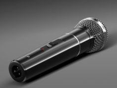 Microphone 3D Model