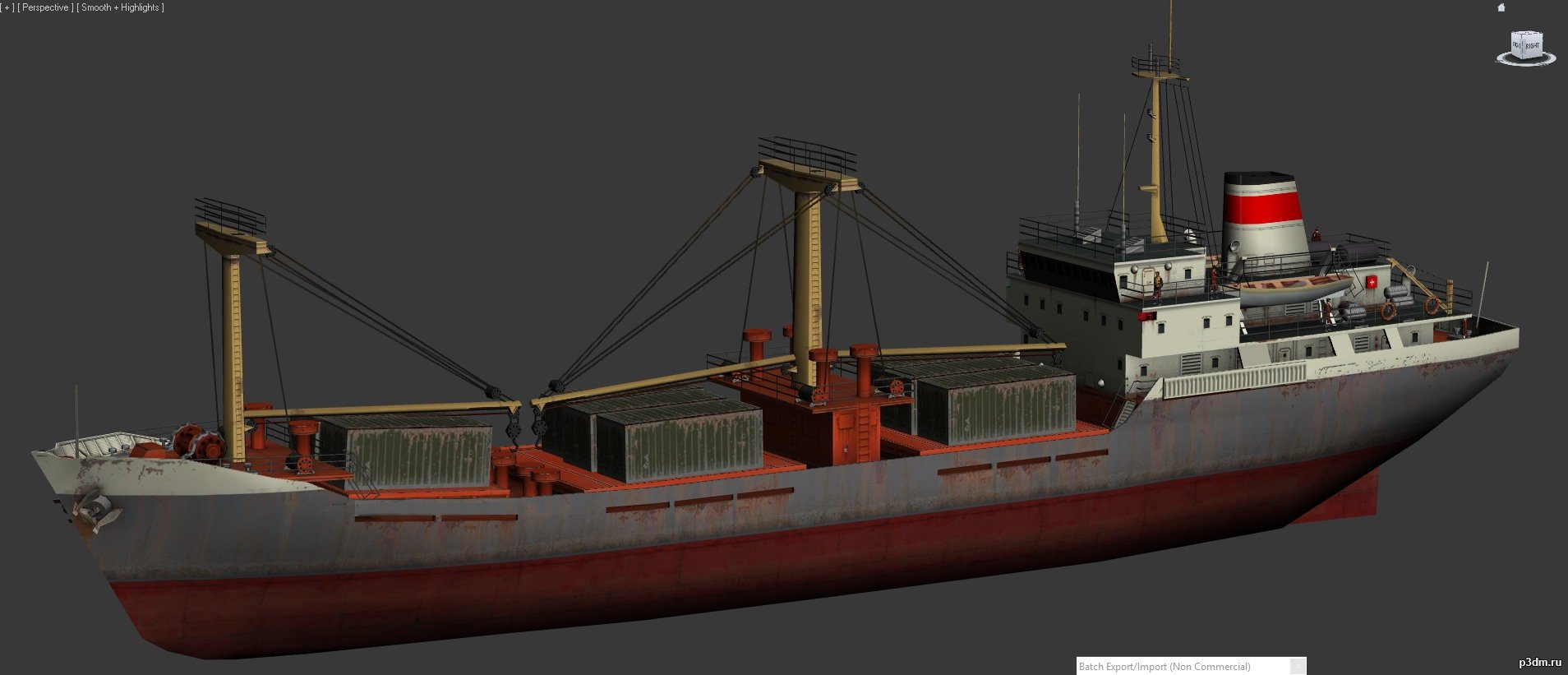 Classe Boris Chilikin 3D Model