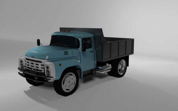 Trak ZIL 130 3D Model