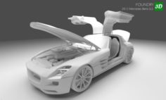 Mercedes Benz SLS 3D Model