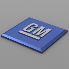 General Motors logo 3D Model