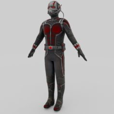 Ant-Man (Rigged) 3D model 3D Model