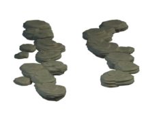 Terrain – Stone Path 06 3D Model