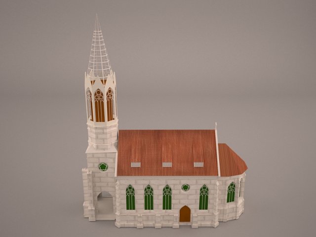 Church 3D Model