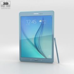 Samsung Galaxy Tab A 9 S Pen Smoky Blue 3D Model