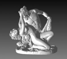 Violated Female priest 3D Model