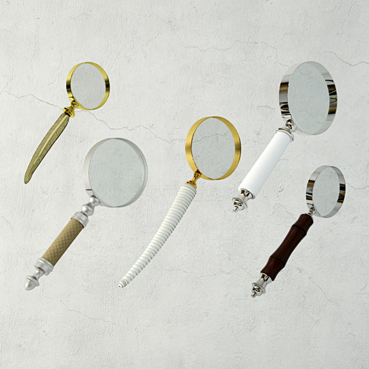 3D model Decorative Magnifying Glasses / ZARA HOME 3D Model