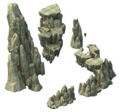 Huaihe Buddha statue – stone 3D Model