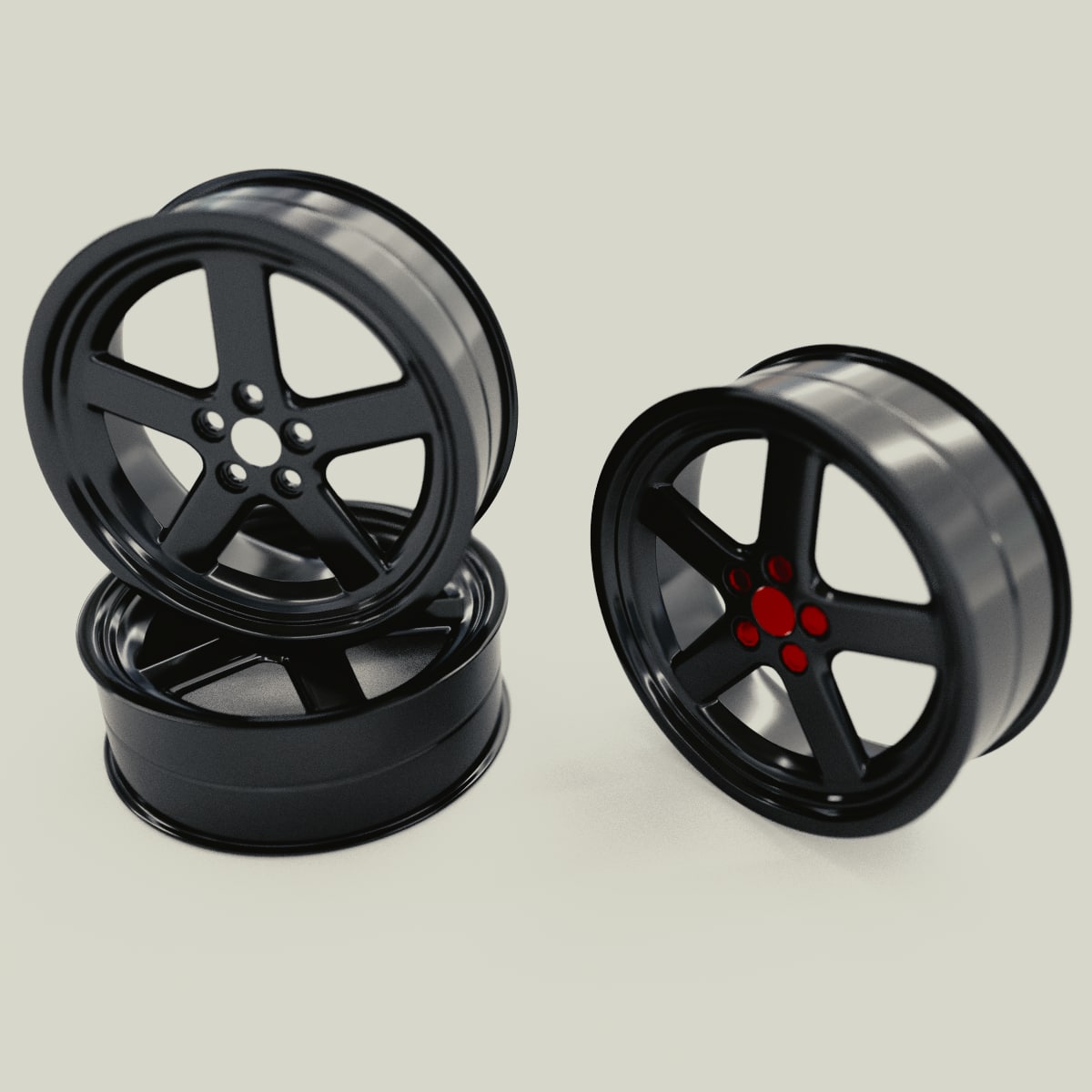 Car Rims 3D Model 3DHunt.co