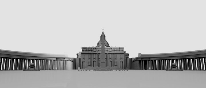 St Peters Square 3D Model