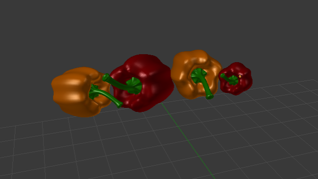 Vegetable pepper 3D Model