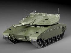 Merkava tank IV 3D Model