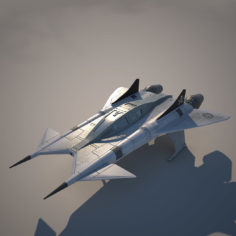 Thunder fighter 3D 3D Model