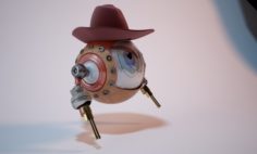 Robotcowboy 3D Model