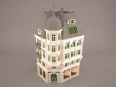 Bank House 3D Model