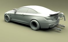 drift race car 3D Model