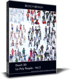 Dosch 3D – LoPoly People Vol2 3D Model