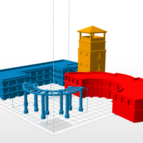 Architecture Collection 3D Print Model