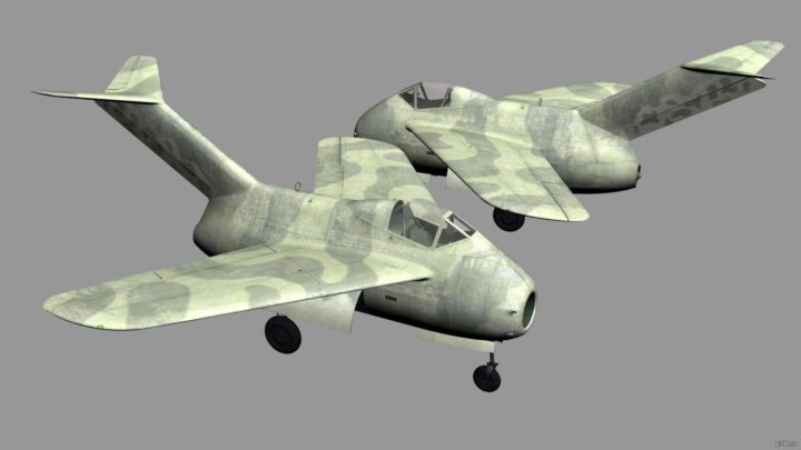 Focke-Wulf Ta 183 3D Model