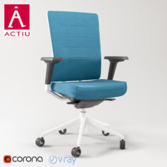 Actiu TNK Flex Chair 3D Model