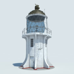 3D model Cape Reinga lighthouse 3D Model