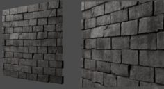 Tileable wall 3D Model