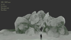ice cave model 3D Model