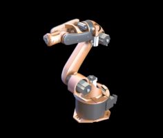 industrial robot arms 3D Model