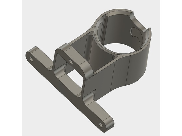 Dyson V8 accessory mounting bracket 3D Print Model