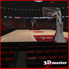 Basketball Arena 2 3D Model